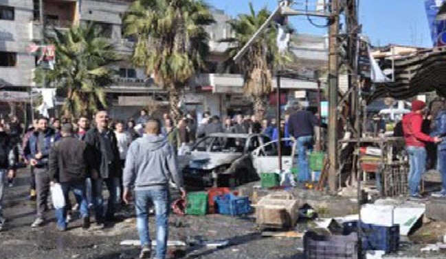 6 civilians killed, 37 injured in two terrorist attacks on Syria's Homs
